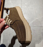 百麗舒適休閑布鞋男26新夏輕盈厚底增高鞋8WK04BM6 棕色 40 曬單實(shí)拍圖