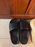奧康（Aokang）拖鞋男士夏季防滑抗菌浴室內洗澡eva防臭踩屎感情侶涼拖鞋女外穿 曬單實(shí)拍圖