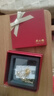 周六福愛(ài)心玫瑰黃金項鏈女足金吊墜新年生日禮物計價(jià)A0614850 約4.12g 曬單實(shí)拍圖