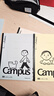 國譽(yù)（KOKUYO）Noritake聯(lián)名插畫(huà)師Campus無(wú)線(xiàn)裝訂本筆記本膠裝軟抄本 B5/40頁(yè)/8mm*26行 3本混色 WSG-NB2XB5403 曬單實(shí)拍圖