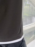 名創(chuàng  )優(yōu)品假兩件V領(lǐng)打底衫男春季華夫格正肩長(cháng)袖t恤潮流男士體恤Z 深灰 XL 曬單實(shí)拍圖