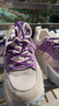 達芙妮厚底老爹鞋女2026春季新款紫色女鞋子松糕鞋小個(gè)子增高運動(dòng)鞋女 曬單實(shí)拍圖