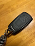 迪加倫金屬真皮 新款奧迪A4L鑰匙套 Q5L A5 S5 汽車(chē)鑰匙包扣殼 改裝 B灰 曬單實(shí)拍圖