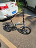 永久折疊自行車(chē)成人男女士變速超輕便攜學(xué)生單車(chē)上班代步通勤車(chē)免安裝 曜石灰 16寸 單速 輻條輪 曬單實(shí)拍圖