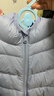 笛莎（DEESHA）童裝女童輕薄羽絨服2025秋冬新款女寶寶短款三防輕盈保暖外套 加勒比藍 130 【充絨量：48.8g】 曬單實(shí)拍圖