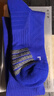 卡爾美（KELME）長(cháng)筒足球襪防滑紗厚底高筒專(zhuān)業(yè)足球比賽訓練精英運動(dòng)襪 彩藍 L 曬單實(shí)拍圖