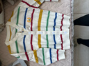 嘟嘟家寶寶純棉針織衫春裝兒童開(kāi)衫春季新款男女童外套童裝潮 條紋 90 曬單實(shí)拍圖