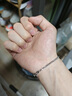 VTL999足銀手鏈男高級純銀手鏈男生男款簡(jiǎn)單大方送男朋友圣誕節禮物 999足銀手鏈【3mm，19cm】 曬單實(shí)拍圖
