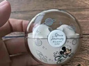 迪士尼（DISNEY）藍牙耳機半入耳式炫彩燈光智能降噪超長(cháng)續航不漏音舒適佩戴 高顏值男女生日禮物 Q9紫色 曬單實(shí)拍圖
