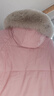 艾珠兒（Aizhuer）羽絨棉服女2025冬季新款好看中長(cháng)款韓系加厚棉襖大毛領(lǐng)棉衣外套潮 粉色 M（建議105-120斤） 曬單實(shí)拍圖
