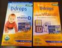 Ddrops滴卓思維生素d3+ad滴劑400iu套裝0-1歲新初生嬰幼兒童 ad*1 d3*1 曬單實(shí)拍圖