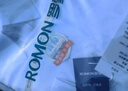 羅蒙（ROMON）純色商務(wù)職業(yè)正裝男士白襯衫工裝外套長(cháng)袖襯衣男打底衫 白色2XL 曬單實(shí)拍圖