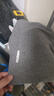 MINISO帽子女秋冬保暖包頭帽防風(fēng)睡帽男大頭圍輕薄堆堆帽保暖脖套 灰色 曬單實(shí)拍圖