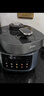 美的（Midea）電壓力鍋自動(dòng)排氣全自動(dòng)新款 高壓鍋電高壓鍋家用雙膽電飯煲高壓電飯鍋沸騰多功能0涂層 【0涂層鋼膽+圓灶釜】- 5L 曬單實(shí)拍圖