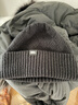 蕉下帽子冬季男士帽子女針織帽冷帽保暖防寒帽毛線(xiàn)帽顯臉小新年禮物黑 曬單實(shí)拍圖