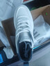 海瀾之家（HLA）男鞋春季2026新款休閑運動(dòng)鞋百搭小白鞋菱格紋防滑增高板鞋子男 白藍色-四季舒適 42 (260mm) 曬單實(shí)拍圖