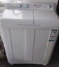 海爾（Haier）半自動(dòng)雙桶雙缸洗衣機 12KG大容量  強力去污洗大件 一級能效家電國家補貼以舊換新 XPB120-81D2 曬單實(shí)拍圖