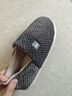 京東京造【厚底防滑】棉拖鞋男士冬季室內居家毛拖保暖全包碳灰色44-45 曬單實(shí)拍圖