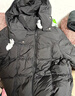鴨鴨秋冬新品短款羽絨服女加厚連帽面包服寬松保暖韓版泡芙小個(gè)子外套 黑色 L （建議140-160斤） 曬單實(shí)拍圖