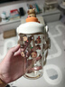 日康（rikang）兒童水杯 PPSU直飲奶瓶學(xué)生吸管杯上學(xué)可用450ML  B1079-1 曬單實(shí)拍圖