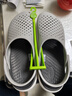 卡駱馳（crocs）舒樂(lè )Clog洞洞鞋男鞋戶(hù)外涼鞋運動(dòng)休閑拖鞋透氣涼拖一腳穿 M9W11 曬單實(shí)拍圖