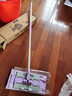 妙潔平板拖把 夾布34cm共1布 桿長(cháng)129cm家用一拖凈懶人專(zhuān)用墩布地板拖 曬單實(shí)拍圖