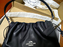 蔻馳（COACH）【品牌直供】女士FAYE中號單肩手提斜挎包黑色CV529禮物 曬單實(shí)拍圖