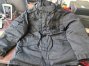 保安大衣冬季黑色棉服斜紋款加厚訓練棉襖防寒保暖可拆卸內膽可貼標志物業(yè)保安工作服源供聯(lián)營(yíng) 黑色斜紋中長(cháng)大衣+標 180/2XL 曬單實(shí)拍圖