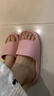 樸西香蕉船情侶涼拖鞋女浴室不易滑室內居家四季拖鞋男 淺粉 37-38 曬單實(shí)拍圖