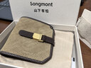 Songmont山下有松山行錢(qián)包設計師款皮夾短款卡包夾禮物男女零錢(qián)包 沙駝棕 預售15天 曬單實(shí)拍圖
