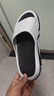 回力拖鞋男士夏季厚底防滑耐磨潮流居家浴室洗澡涼拖鞋男外穿 黑白 42-43 曬單實(shí)拍圖