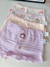 貓人兒童內褲女童純棉女寶寶發(fā)育期抑菌襠平角褲小女孩四角短褲不夾pp 白色大白兔+淺蝦彩虹兔+淺紫條紋女孩+淺蝦舉手女孩兔 160 (4XL) （建議身高155-165CM，體重65-79斤） 曬單實(shí)拍圖