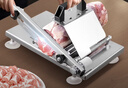 榮事達（Royalstar）切肉片機牛羊肉卷切片機家用切土豆肉片機手動(dòng)刨肉機凍肉肥牛鍘刀 曬單實(shí)拍圖