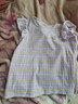巴拉巴拉童裝寶寶t恤女童短袖兒童上衣2025夏條紋t甜美小飛袖208225117022 曬單實(shí)拍圖