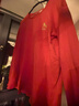 浪莎男士保暖內衣本命年騏驥紅大紅馬年專(zhuān)屬純棉抗菌婚禮秋衣秋褲套裝 曬單實(shí)拍圖