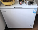 美菱201L單溫家用冰柜減霜直冷定頻一級能效-35°深冷機械控溫彩鋼面板BC/BD-201DT白國家補貼 曬單實(shí)拍圖