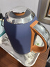 THERMOS膳魔師 THERMOS倫敦早餐復古系列電熱水壺家用304不銹鋼1.7L大容量 底座加熱 自動(dòng)斷電 瑪瑙藍現貨 曬單實(shí)拍圖