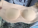 歐迪芬無(wú)肩帶內衣大胸防滑聚攏防下垂蹦迪不掉裹胸式文胸薄款吊帶裙抹胸 曬單實(shí)拍圖