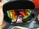 策視明戶(hù)外墨鏡防風(fēng)沙徒步登山男自行山地車(chē)騎行爬雪山護目鏡防太陽(yáng)鏡女 黑框紅膜【高清視野 男女同款】 曬單實(shí)拍圖