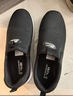 回力（Warrior）男鞋春夏季中老年人一腳蹬舒適老北京爸爸布鞋 1161 黑色 43 曬單實(shí)拍圖