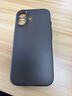 POZZO適用蘋(píng)果17手機殼 iphone17保護套鏡頭全包超薄透明磨砂防摔軟殼男女款 深空黑 曬單實(shí)拍圖