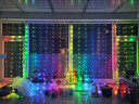 萬(wàn)樂(lè )達數碼幻彩燈春節陽(yáng)臺裝飾動(dòng)畫(huà)窗簾燈串智能APP控制RGB幻彩流水燈串 幻彩數碼燈（300多種動(dòng)畫(huà)圖片400多種顏色） 橫寬3米高2米（下垂20根線(xiàn)）可遙控手機控制 曬單實(shí)拍圖