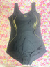 李寧（LI-NING）泳衣女士連體專(zhuān)業(yè)游泳衣大碼溫泉泳裝7552黑XL 曬單實(shí)拍圖