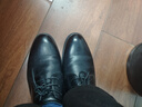 京東京造頭層牛皮 真皮男鞋面試舒適商務(wù)休閑皮鞋高級正裝德比鞋婚鞋41 曬單實(shí)拍圖