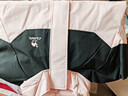 駱駝（CAMEL）戶(hù)外登山服中性加絨防潑水風(fēng)衣外套 C34CW0L4626A 幻影黑/粉 M 曬單實(shí)拍圖