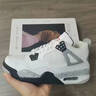 ZLZPaj4男鞋莆田2026春季高顏值板鞋高幫鞋子空軍一號氣墊籃球運動(dòng)鞋 AJ4 白水泥 【純原旗艦品質(zhì)】 42 曬單實(shí)拍圖