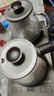 FUNORK全自動(dòng)上水電熱水壺 茶臺燒水壺家用辦公一體機茶桌茶幾嵌入式茶具電茶爐套裝 RY-10鈦灰色蒸茶款 曬單實(shí)拍圖