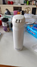 膳魔師（THERMOS）保溫杯男女不銹鋼水杯子大容量保冷防漏彈蓋學(xué)生520禮物JNL系列 椰奶灰(501-MTWH)500ml 500ml 曬單實(shí)拍圖