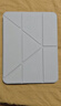 閃魔適用ipad 12/11/10保護殼11英寸ipad 12/11/10保護套26/25/22款Y型透明亞克力橫豎支撐灰色 曬單實(shí)拍圖
