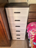 抽屜式收納柜多層儲物柜家用客廳塑料整理柜塑料五斗柜臥室床頭柜 43cm面寬【簡(jiǎn)歐】6層 曬單實(shí)拍圖